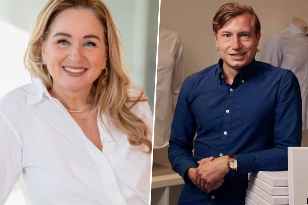 Ondernemers Niek Koedam en Anneloes van der Heijden hebben last van fraude en nepwebsites.
