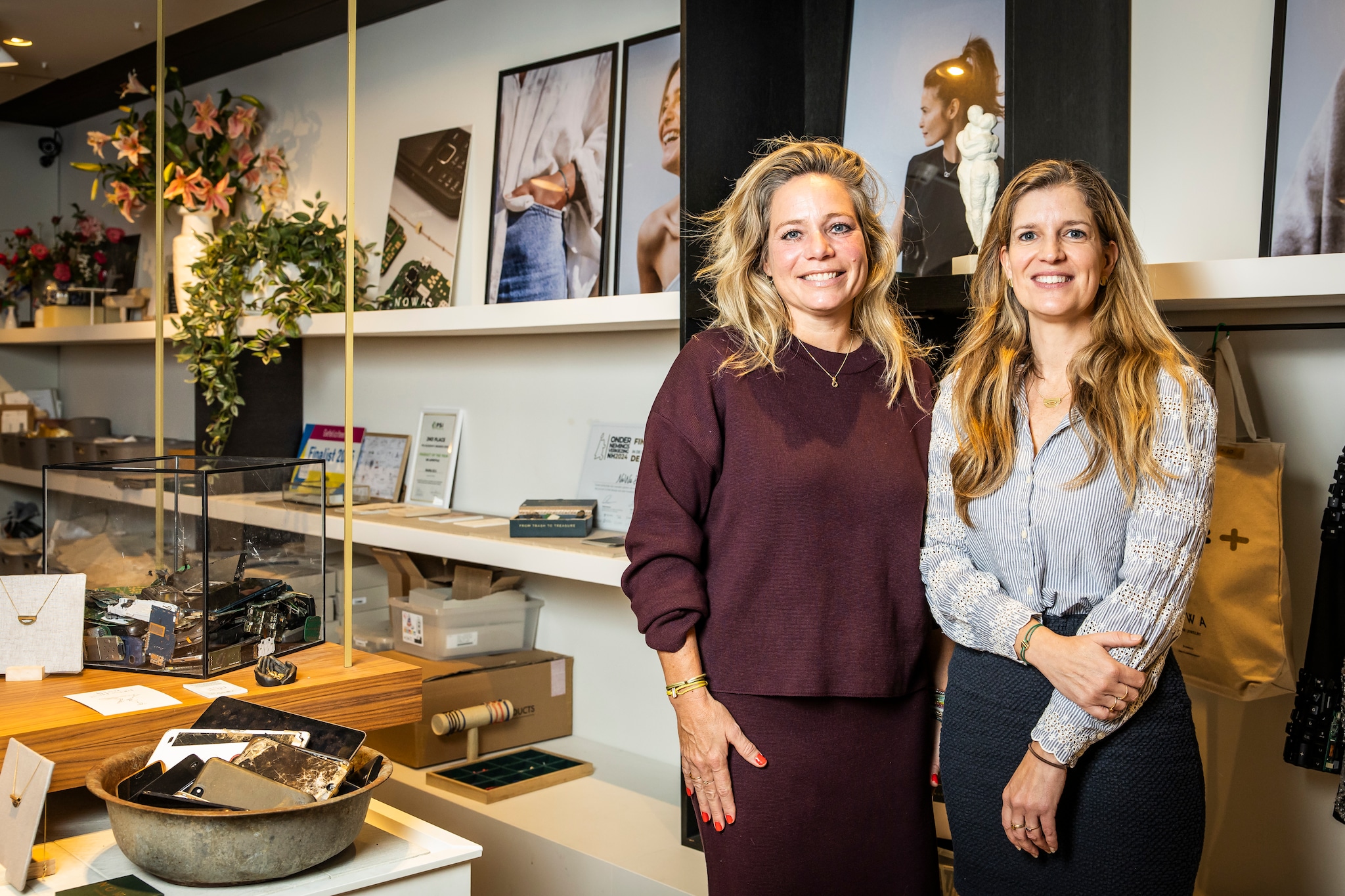 Josette de Vroeg en Joyce Lemmens van NoWa