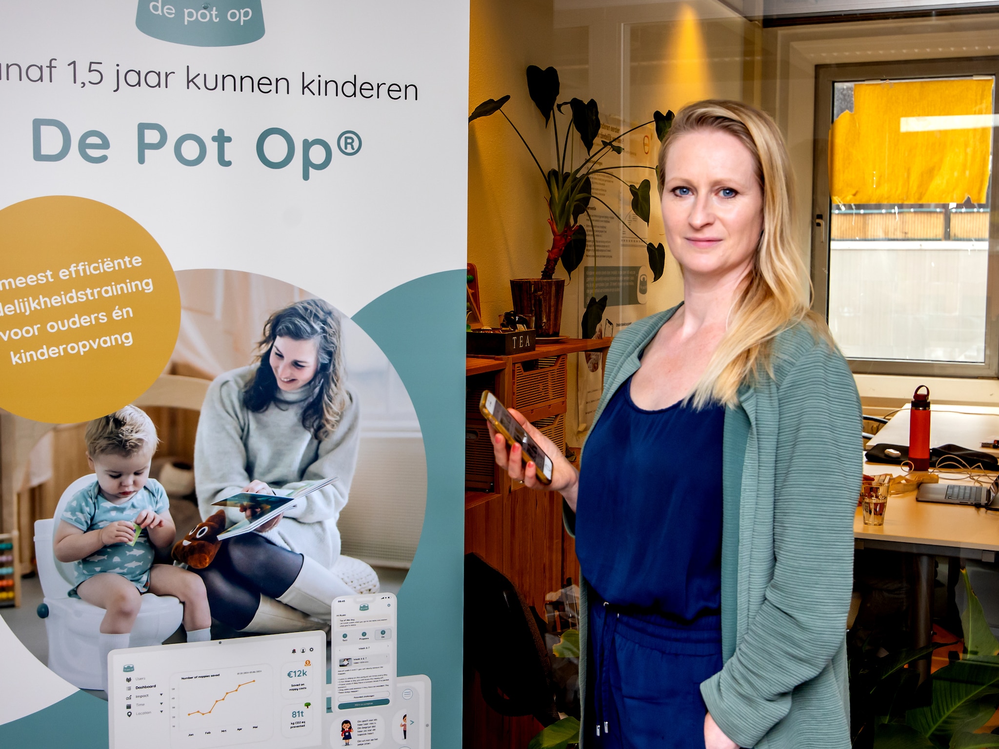 na een intensieve zoektocht haalt elianne 350 000 euro groeigeld op voor haar app