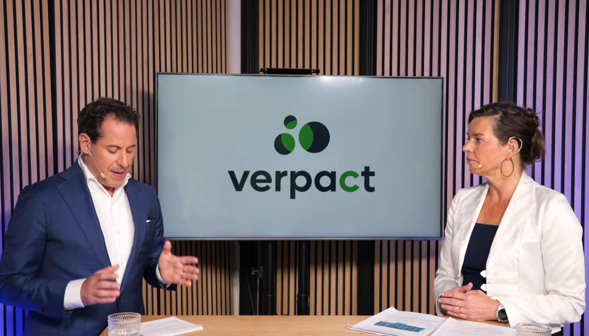 Verpact-ceo Hester Klein Lankhorst in gesprek over de nieuwe Europese verpakkingsregels (PPWR).