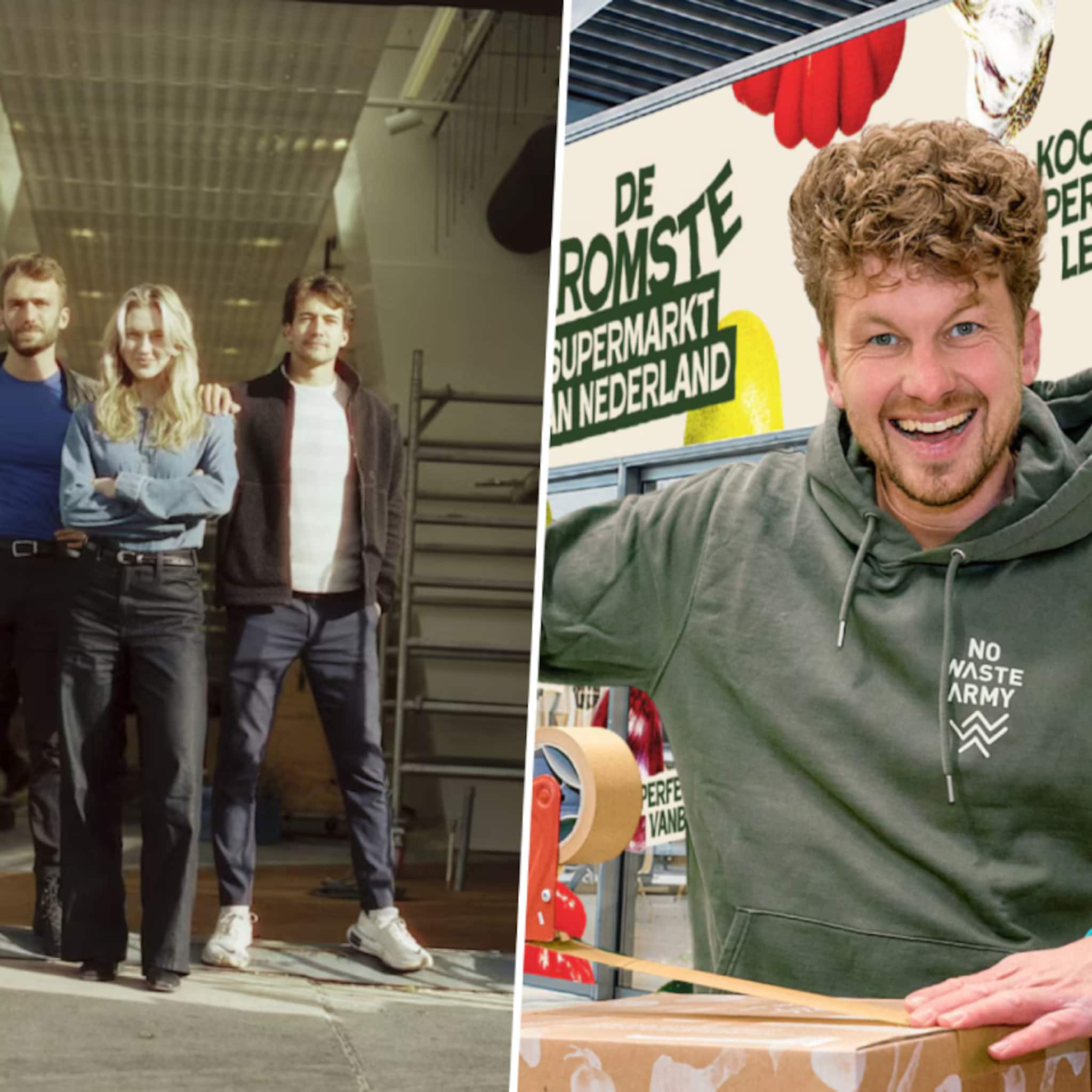 no waste army upfront supermarkt dirk mulder