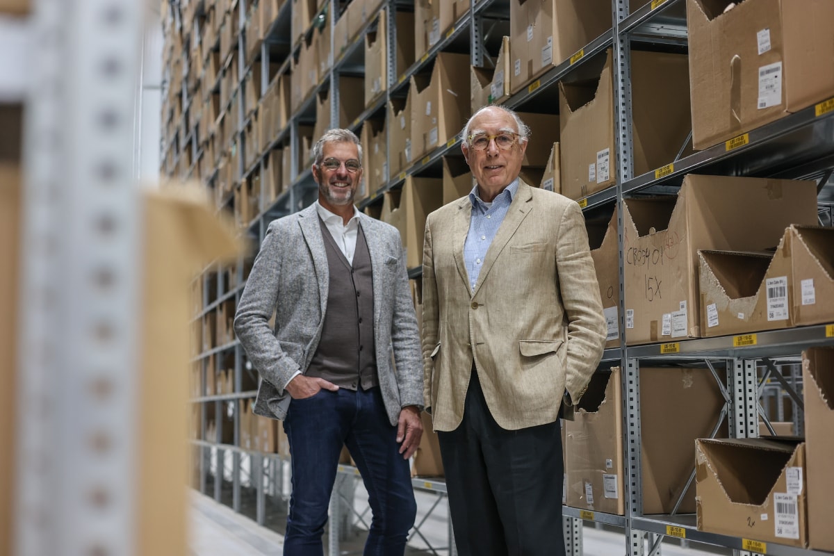 Ceo Herman Hoexum en Egbert ten Cate