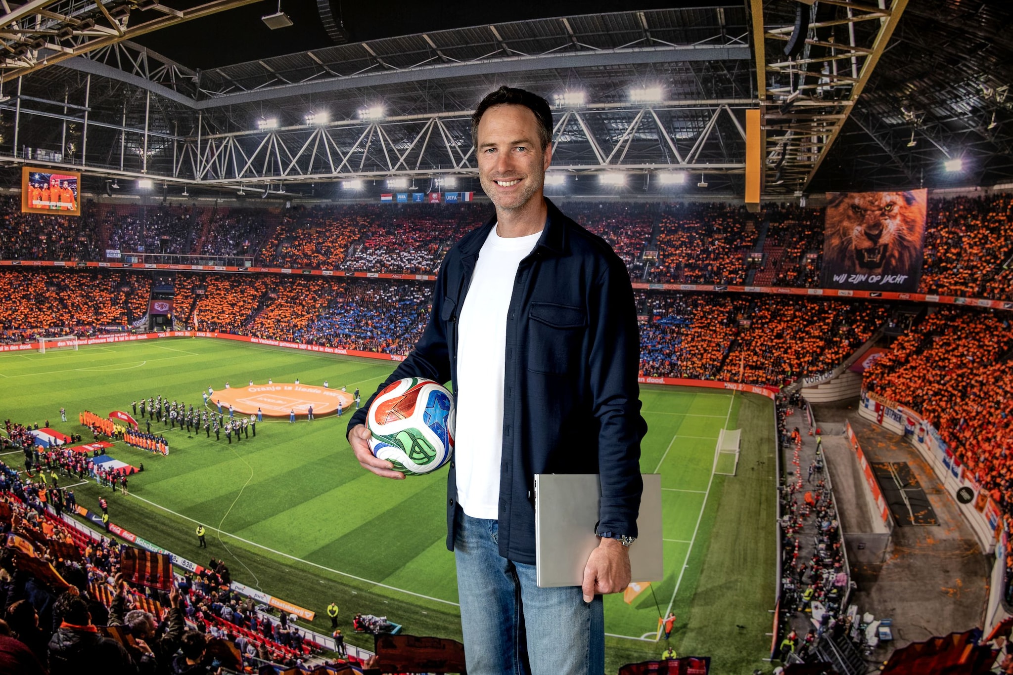 Youri van Rijswijk van Players United in Aalsmeer.