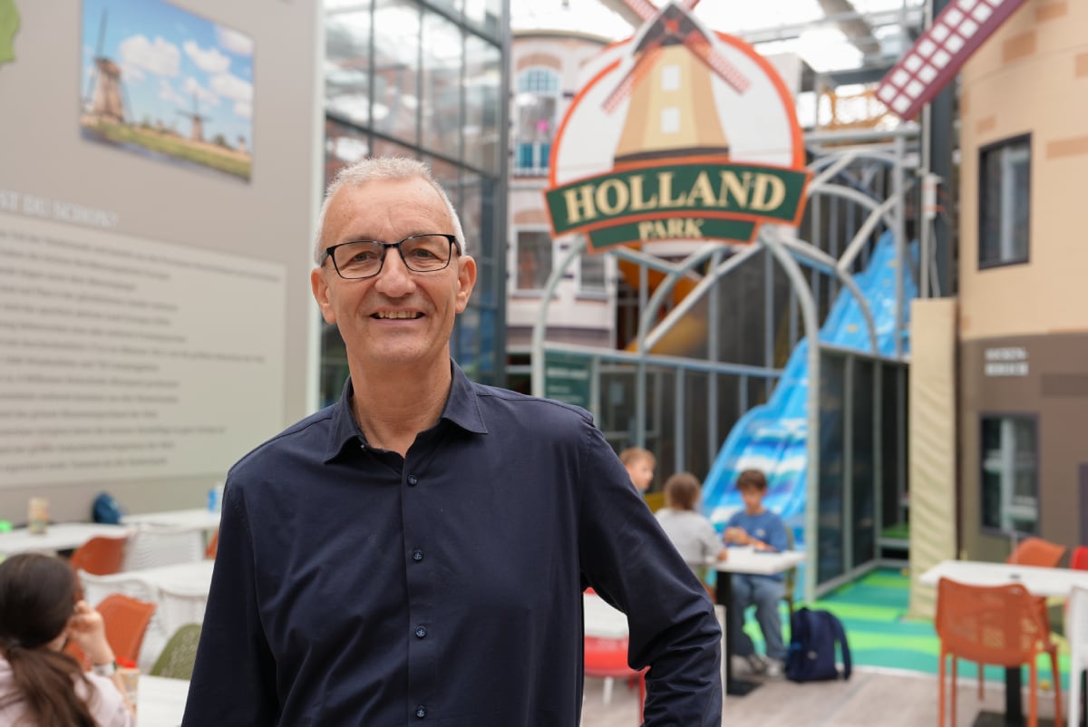 Theo Roelofs, ondernemer en oprichter van Holland-Park in Berlijn.