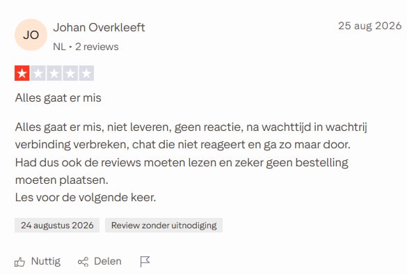 Foto: Trustpilot