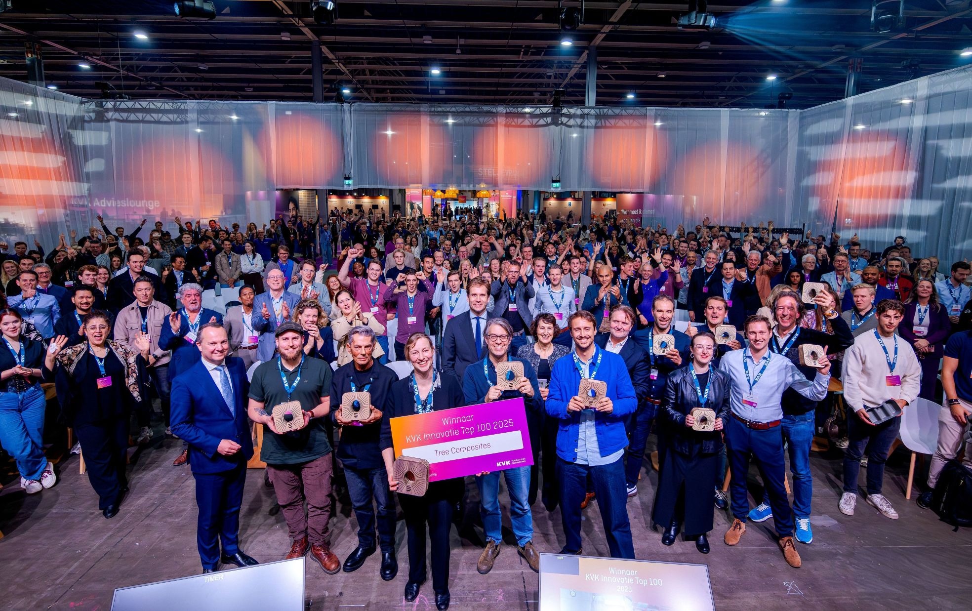 De uitreiking van 2025 in de Jaarbeurs.