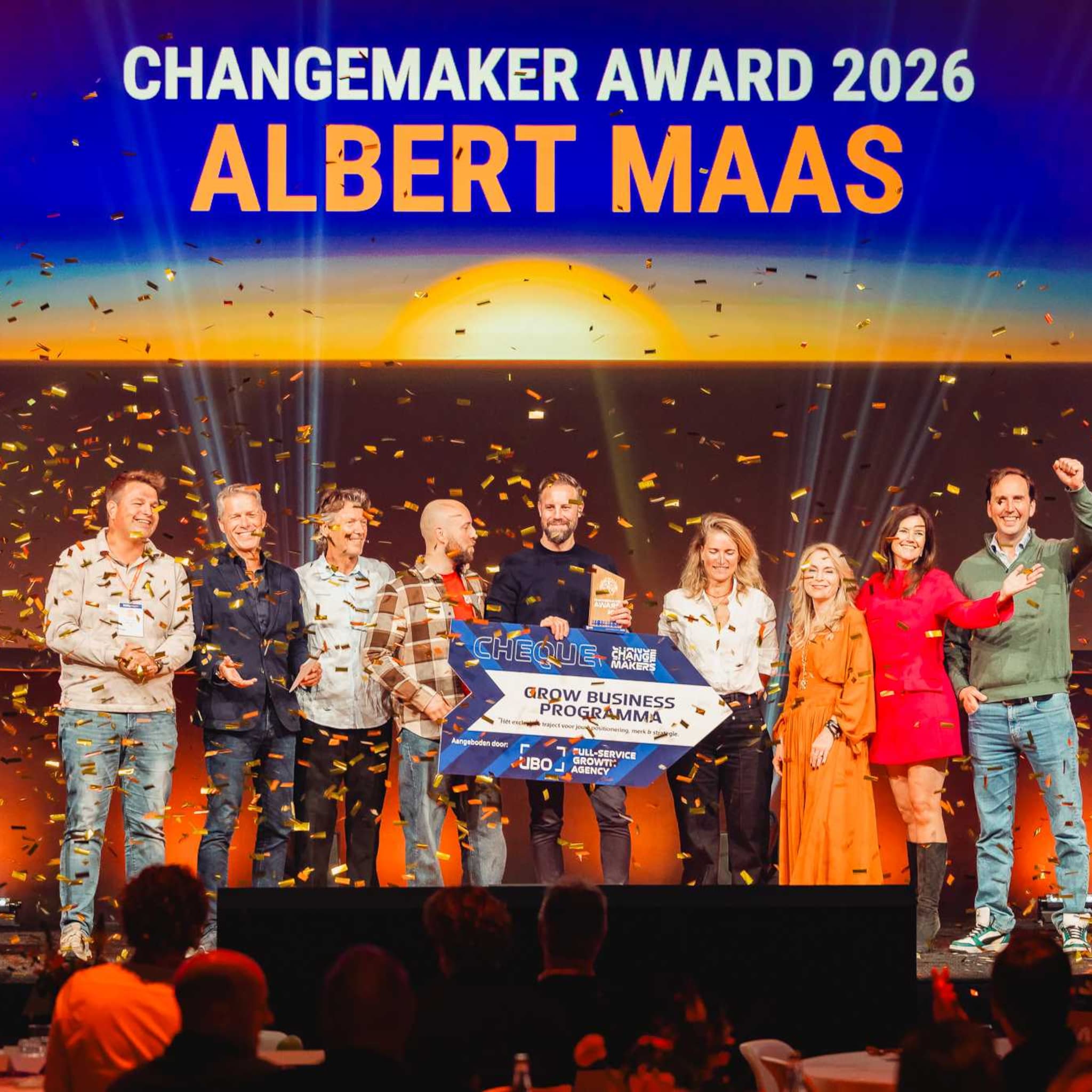 changemaker award 2026 avular albert maas
