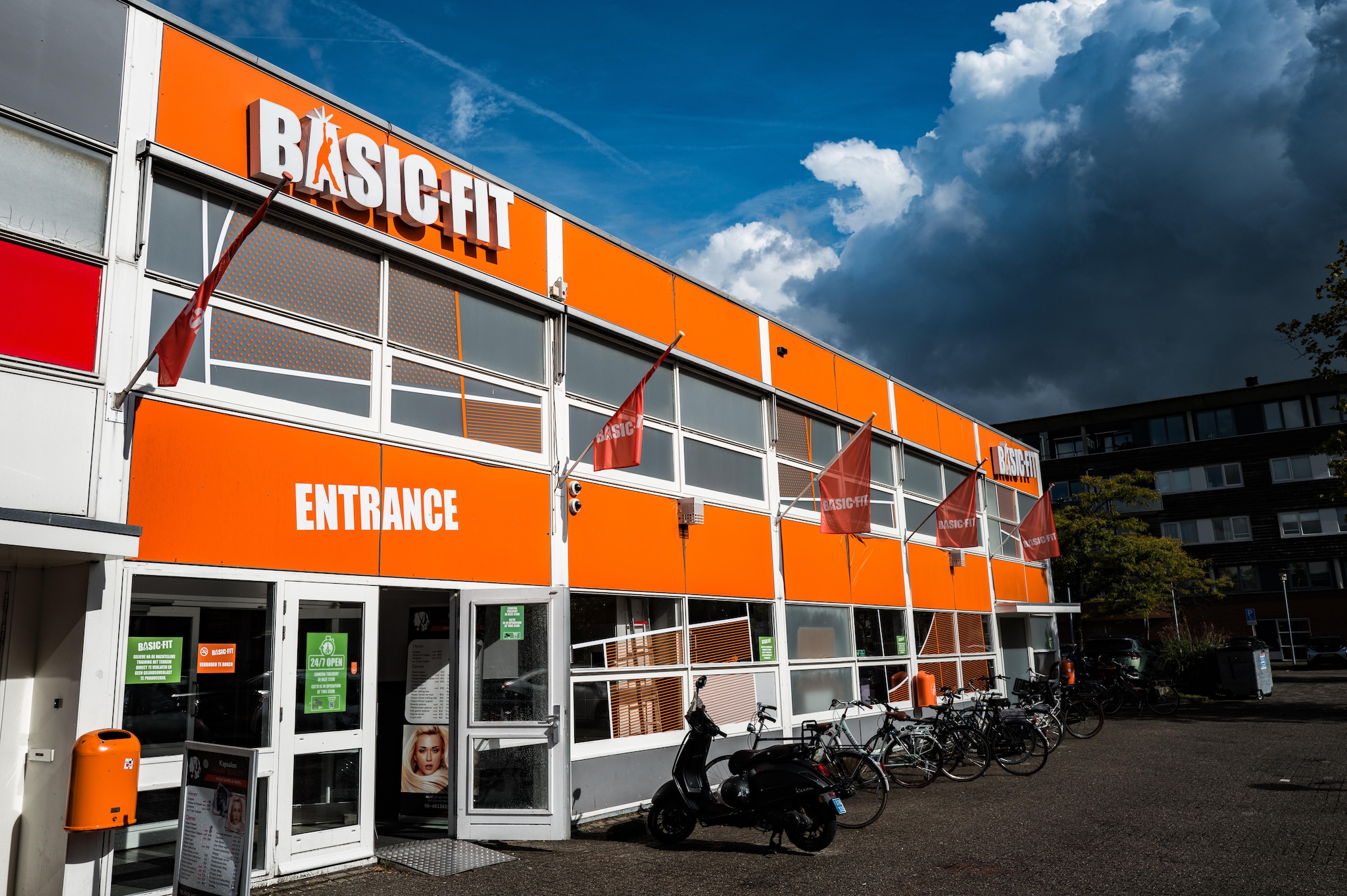 Basic-Fit heeft sinds 2016 een notering aan de Amsterdamse effectenbeurs. Foto: Joris van Gennip
