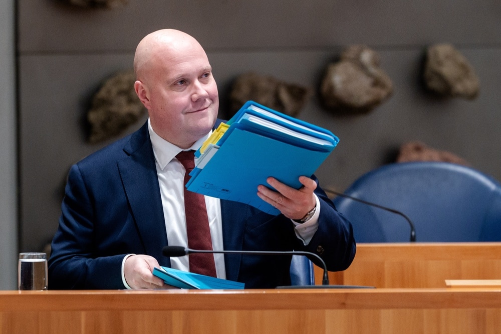 Minister Thierry Aartsen (VVD) van Werk en Participatie