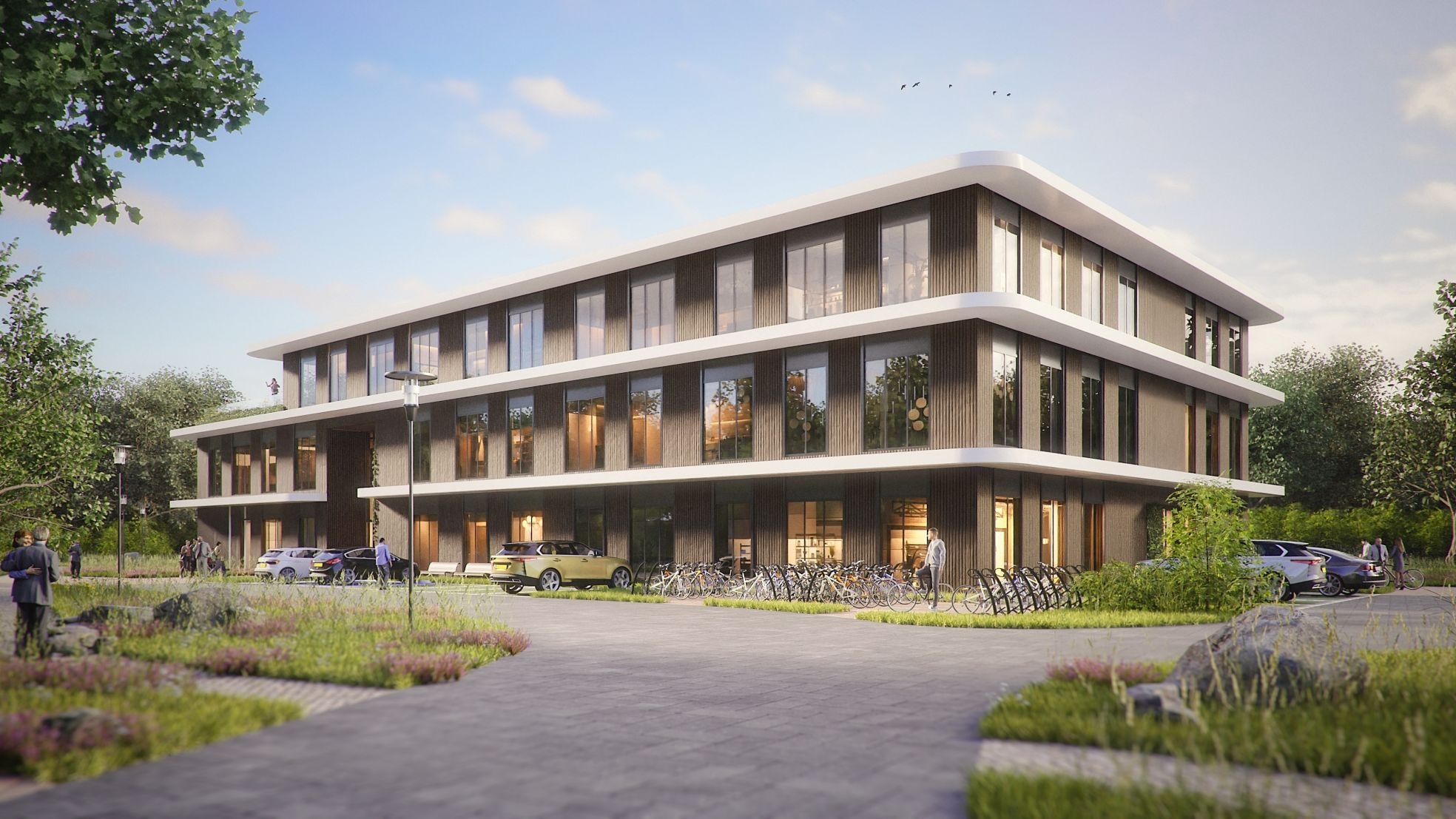 Het nieuwe Life Science Park Steenenburg-complex.
