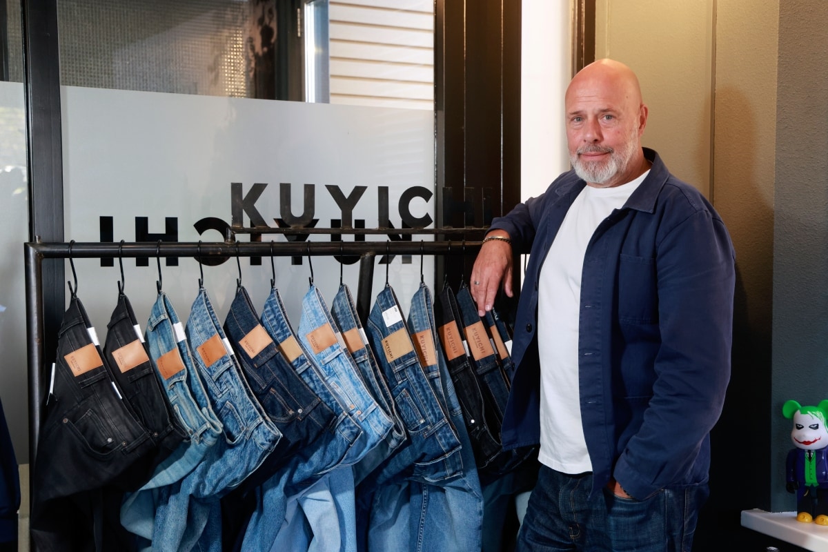Peter Schuitema, ceo van het Nederlandse denimmerk Kuyichi.