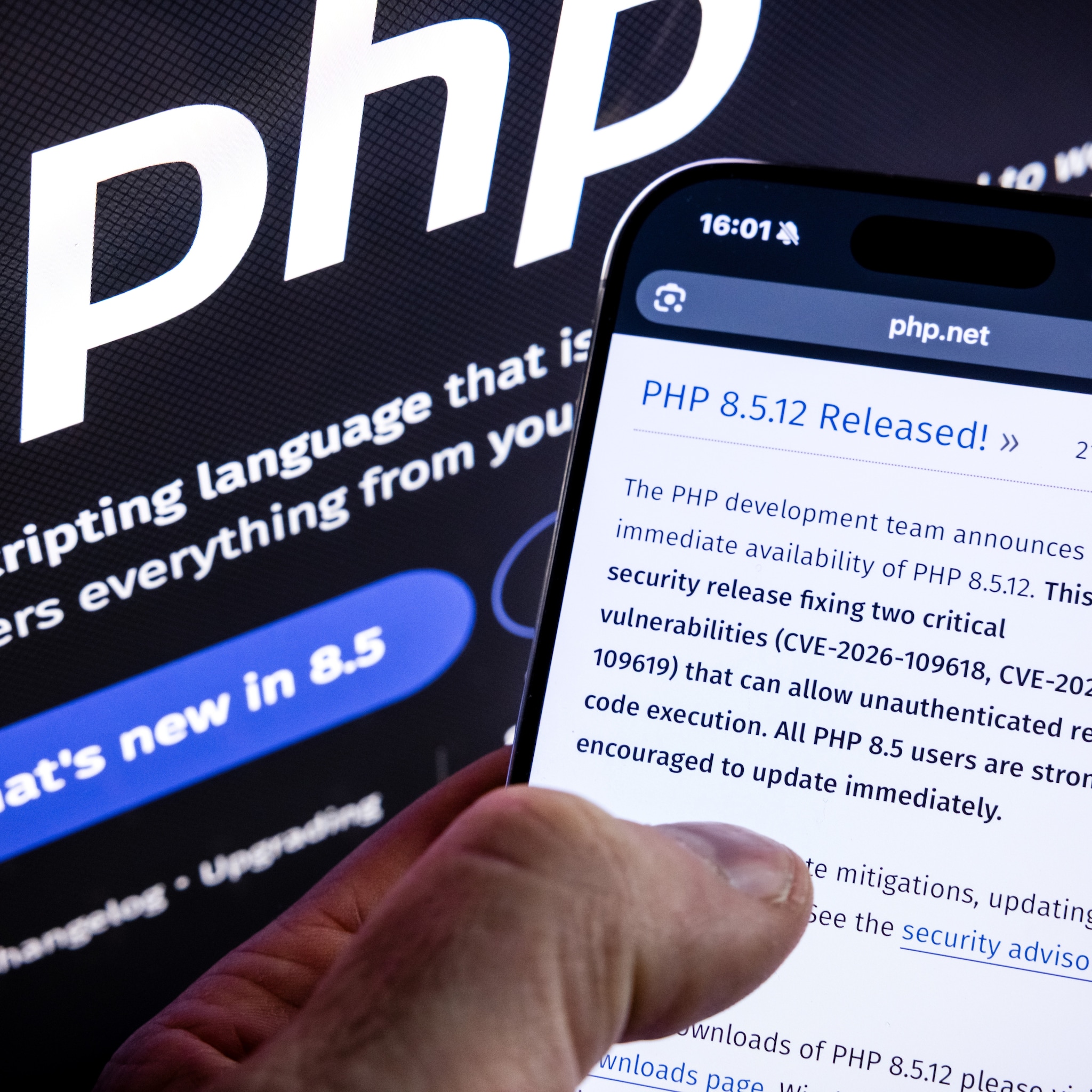 php problemen websites komen geleidelijk weer online