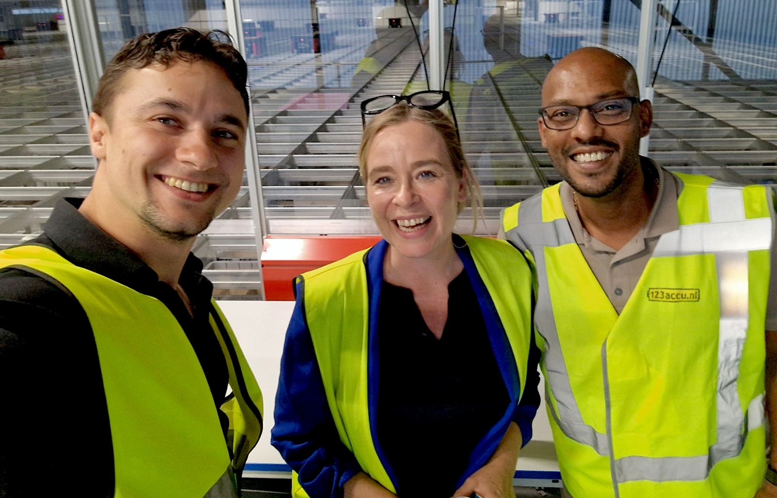 123accu warehouse visit. Foto: Liion Power